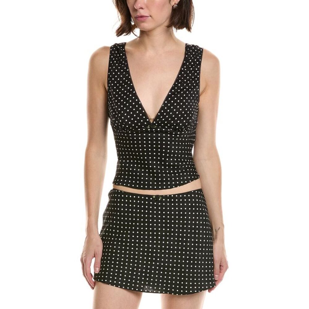 Nia Womens  Celia Top, Black
